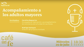 Acompañamiento a adultos mayores - Café con Fe 