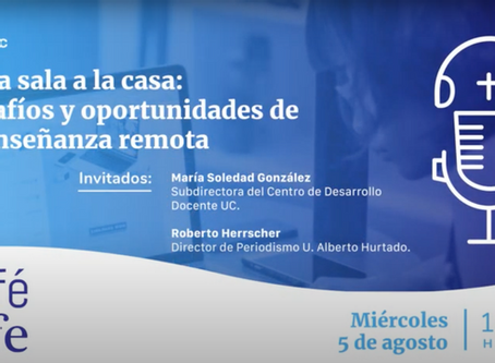 De la sala a la casa: desafíos y oportunidades de la enseñanza remota - Café con Fe